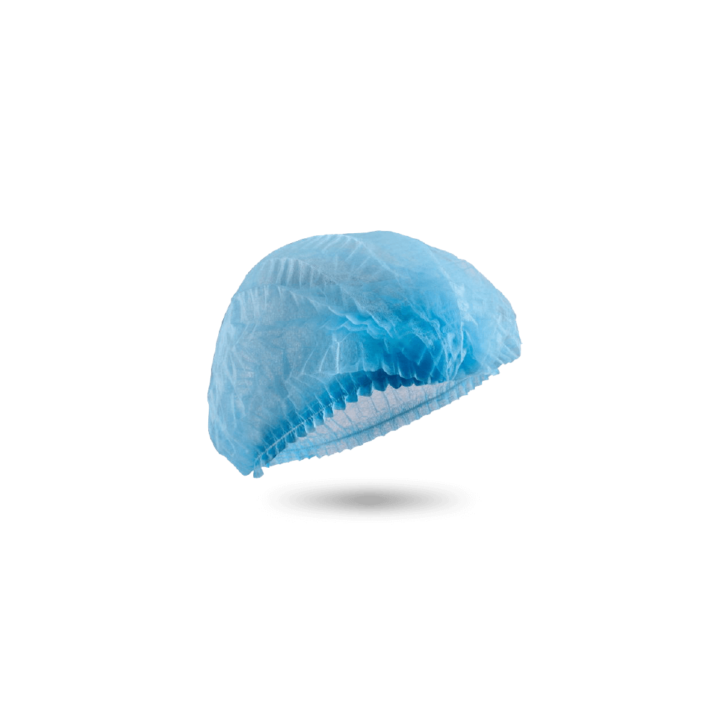 Double Stitched Mop Cap Blue