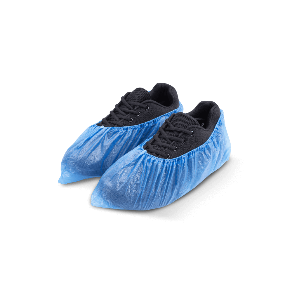 PE Shoe Cover - Blue